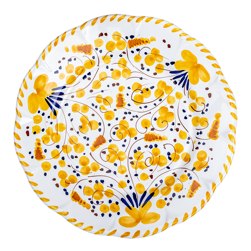 Groot bord POPOLO per Vaisselle Vintage Ø 25cm
