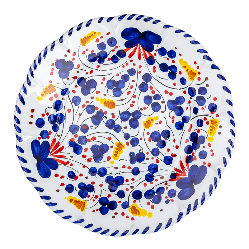Groot bord POPOLO per Vaisselle Vintage Ø 25cm
