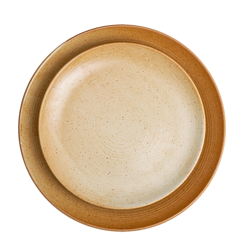 Petite assiette Vintage Grès Ø 18/21 cm