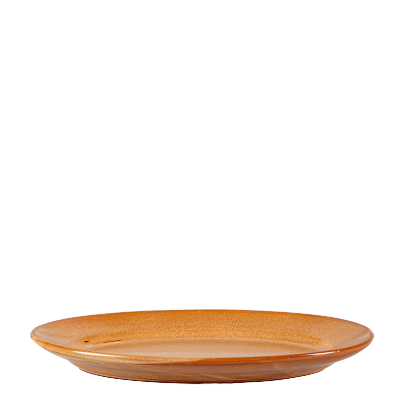 Plat ovale Vintage Grès