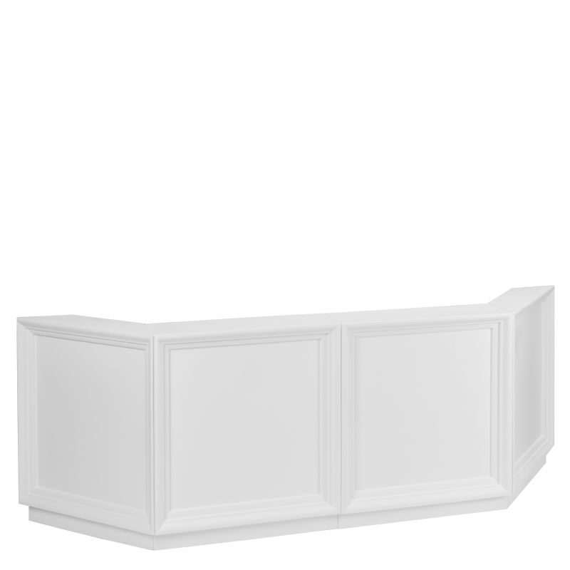 Bar Modulo Wit rechte module 100 x 65 H 110 cm