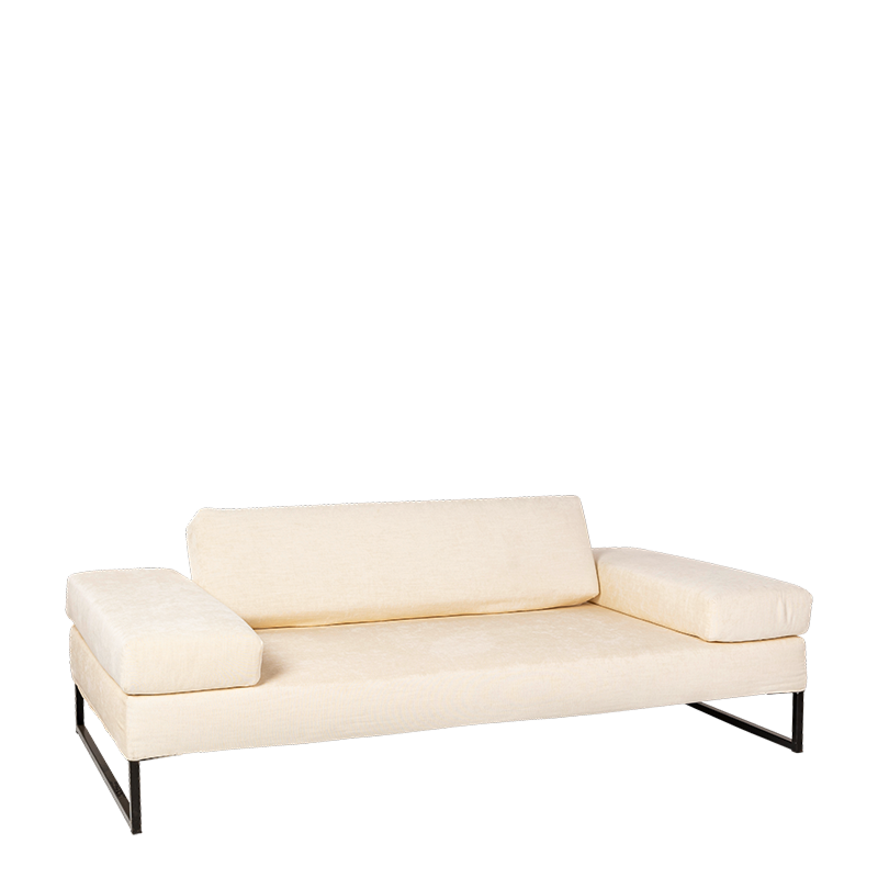 Canapé Happy Hour beige 205 x 100 x H 53 cm