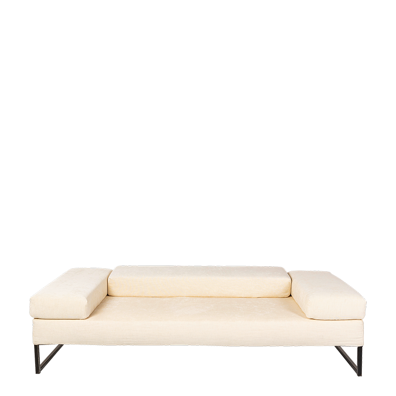 Canapé Happy Hour beige 205 x 100 x H 53 cm