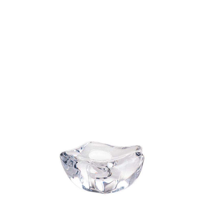 Ice cube kaarshouder 9 x 7,5 cm H 4,5 cm