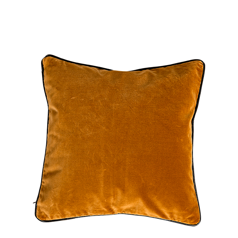 Kussen Velvet Bronskleurig 40 x 40 cm