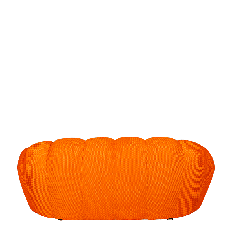 Sofa Bubbly oranje 115 x 195 cm H 78 cm