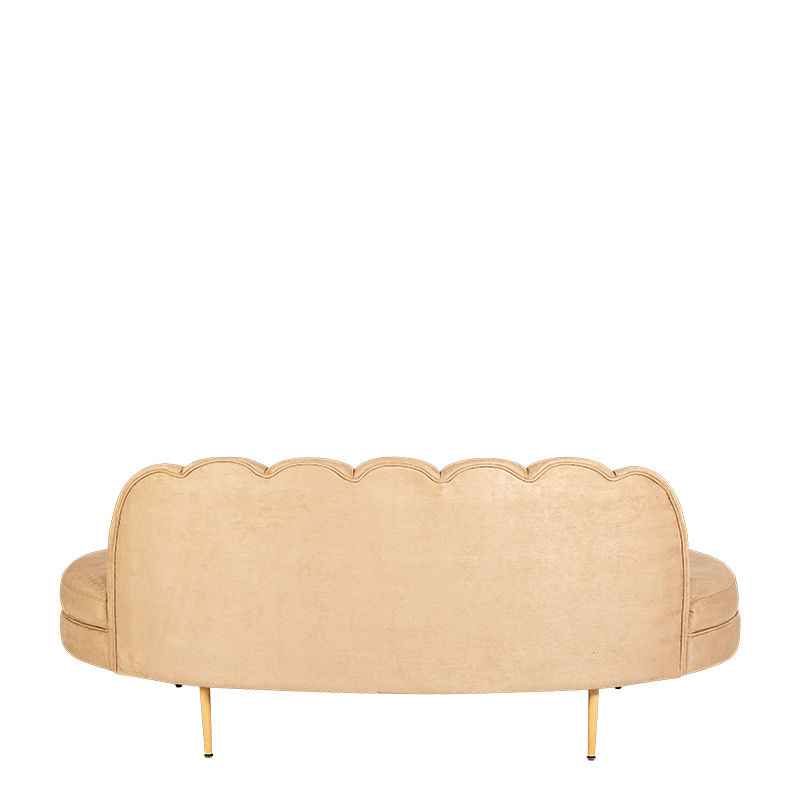 Sofa Bella beige 75 x 190 cm H 80 cm