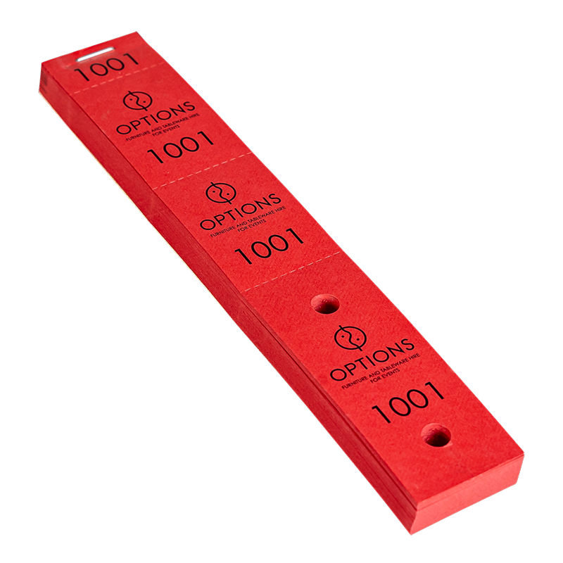 Carnet de vestiaire 50 tickets