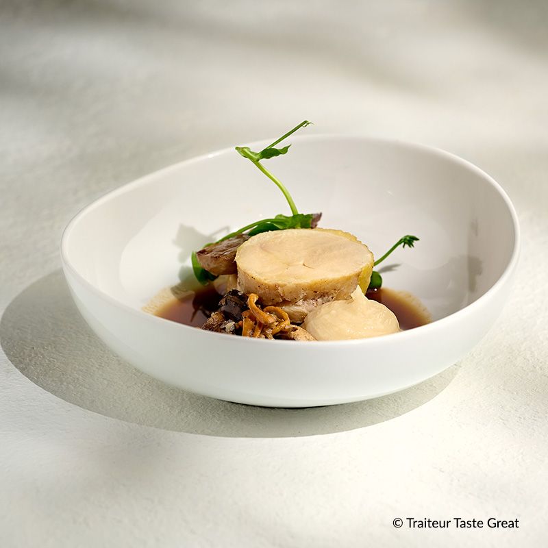 Bol White Flow Ø 18 cm 50 cl