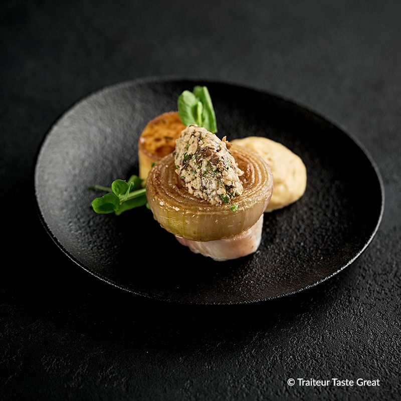 Bord Dark Flow Ø 18 cm