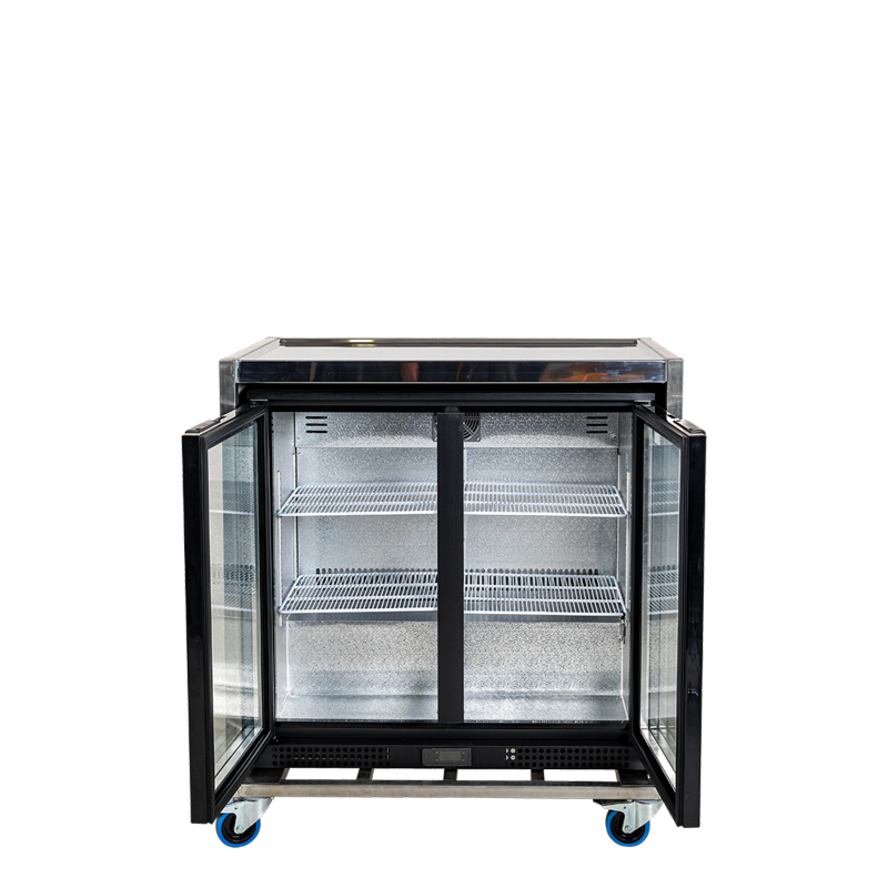 Réfrigérateur stand vitré 2 portes - 200 L