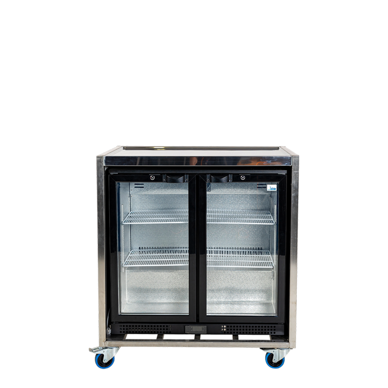 Réfrigérateur stand vitré 2 portes - 200 L