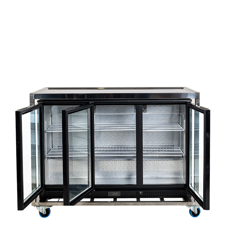 Réfrigérateur stand vitré 3 portes - 310 L