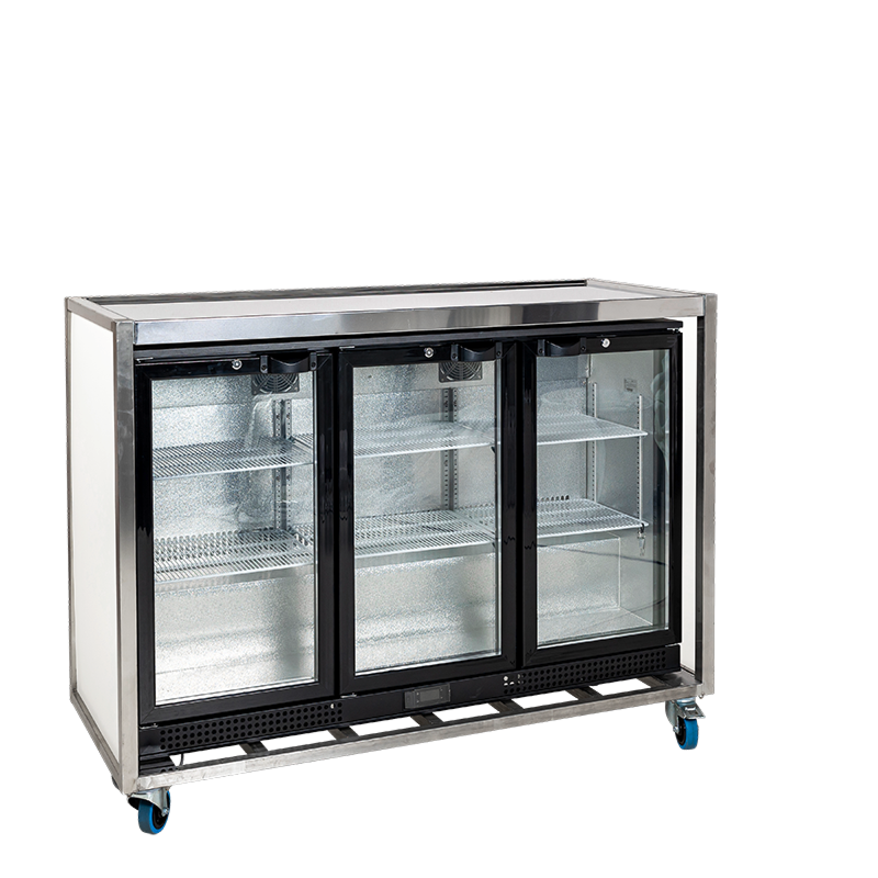 Réfrigérateur stand vitré 3 portes - 310 L
