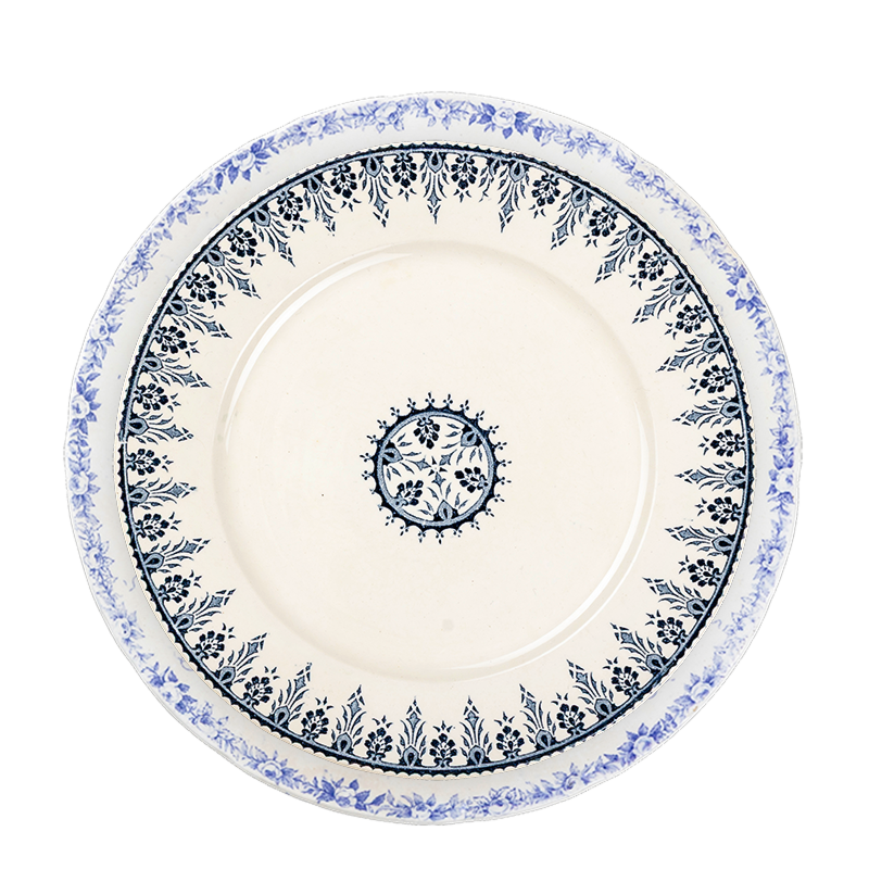 Borden Vintage blauw groen