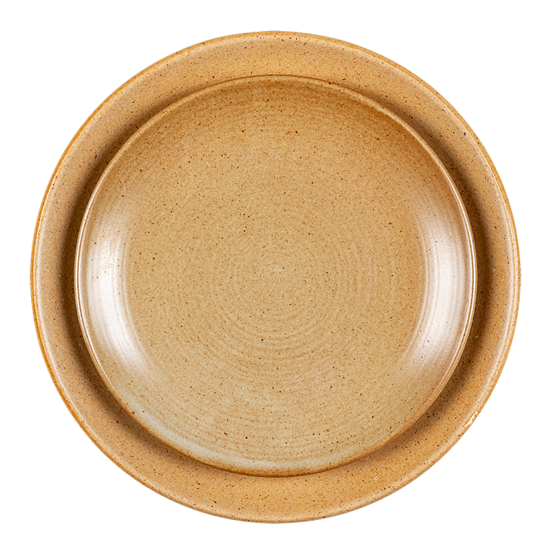 Assiettes Vintage Grès