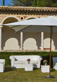 Verhuur van parasols